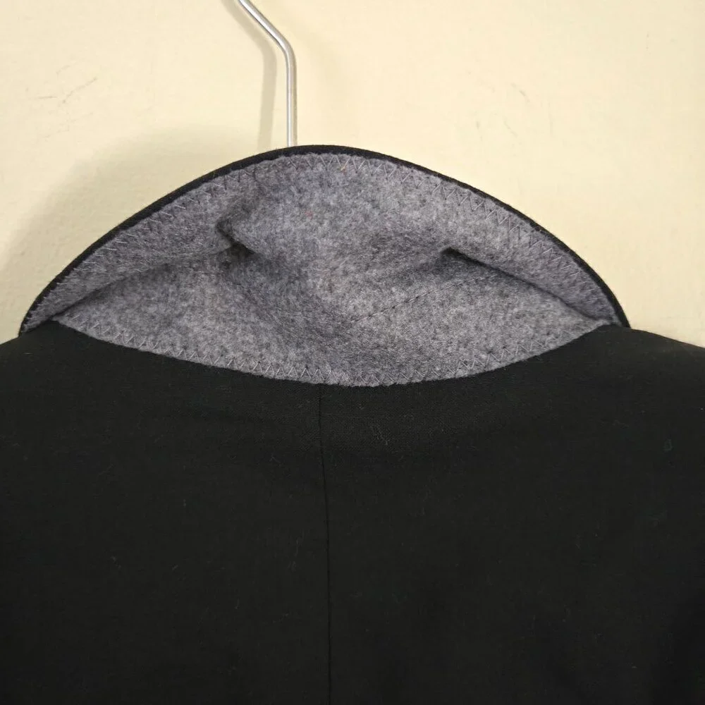 Banana Republic NWOT Long And Lean Wool Blend Black Classic Blazer Size 0